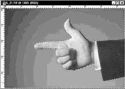 Инструмент Magic Wand (Волшебная палочка)