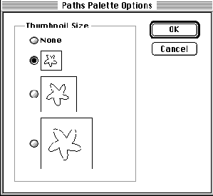 Команды меню палитры Path (Контуры)