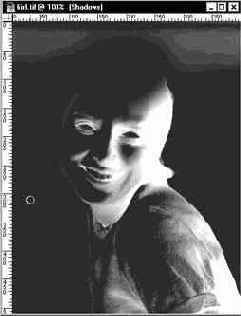 Использование изображения в качестве маски теней