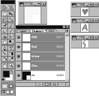 Связанные узоры