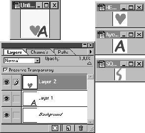 Связанные узоры