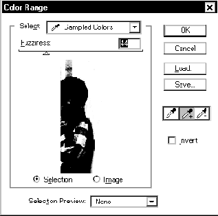 Когда следует использовать команду выделения цветовых диапазонов