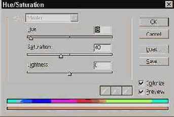 Щелкните по иконке краски на