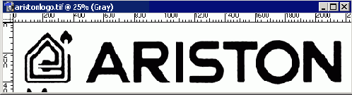 в градациях серого после применения