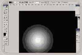 Теперь переключите режим наложения градиентной