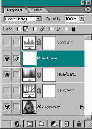 с белой заливкой, установленный на