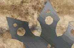 с заготовкой ножа, чтобы ее