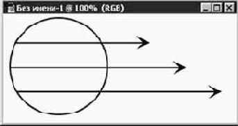 Работа с инструментом Линия (Line)
