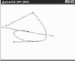 Создание контуров с помощью инструмента Перо (Pen)