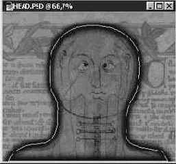 Обводка контуров