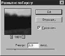 Фильтр Размытие по Гауссу (Gaussian Blur)