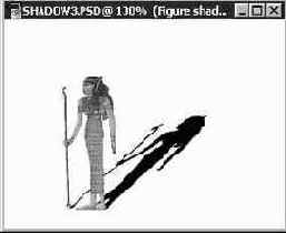 Вариант 2: тени, имитирующие эффект перспективы