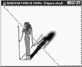 Вариант 2: тени, имитирующие эффект перспективы
