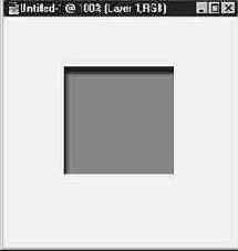 Эффект типа Inner Shadow (Внутренняя тень)