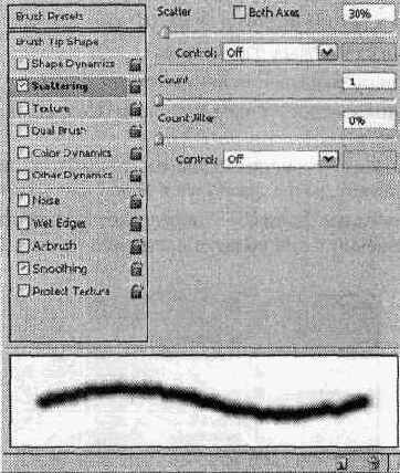 Панель Brushes