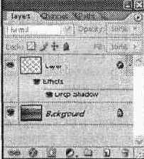 Использование эффектов слоя