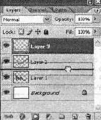 Создание, перемещение и удаление слоев