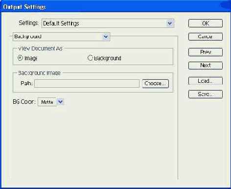 ���������� � ������� ������� Save For Web... (��������� ��� Web...)