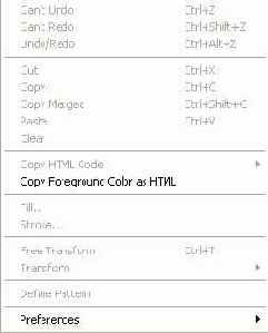 ������� ������������ � ������ PhotoShop � ImageReady