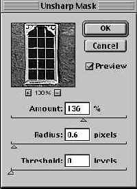 ��� �������� ������ Unsharp Mask