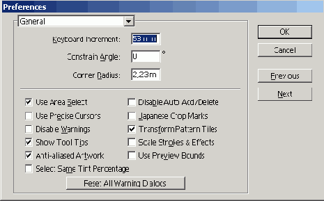 ���� Preferences/General