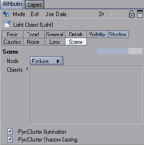 ������ ���������� Scene