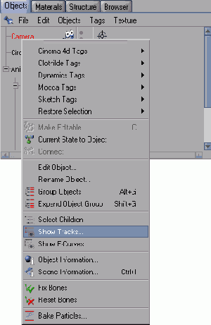 ������ ����������� � ������ �������� ���� Timeline