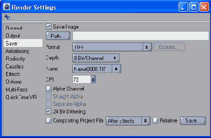 ��������� Save ��������� ������ ���� ������