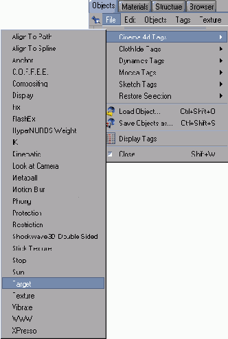 ���������� ��������� Target