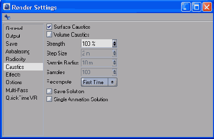 ��������� ��������� Caustic