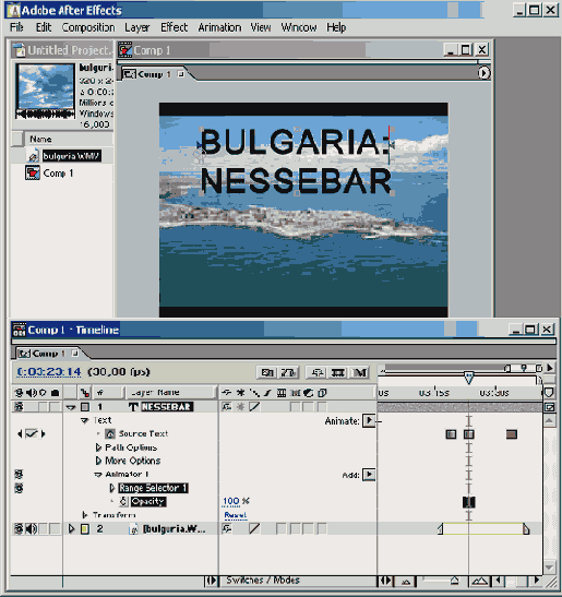 ��������� ������ Animator