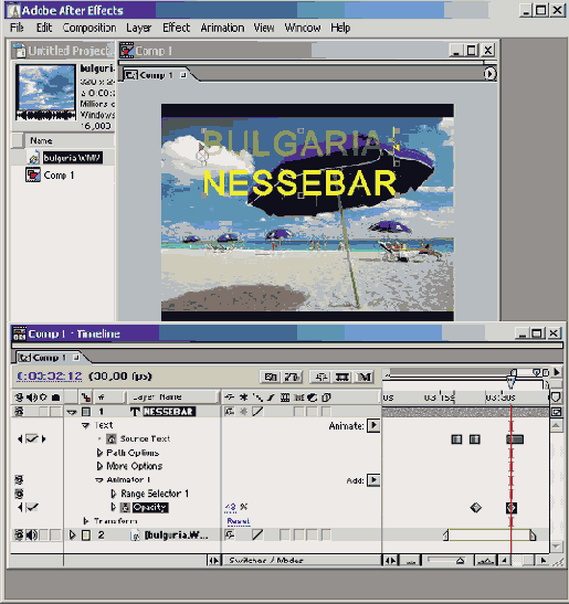 ��������� ������ Animator