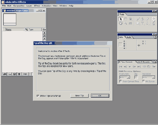 ������ ��������� After Effects