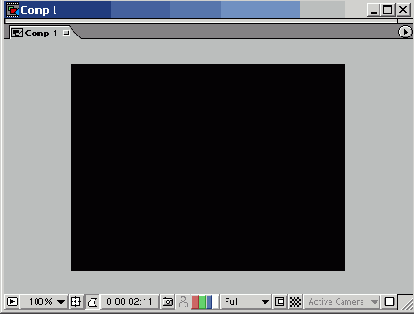 ���� Layer, Footage � Composition