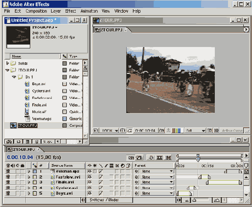 ��������� ������� Adobe Premiere