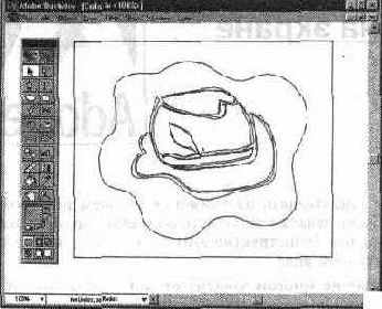 Изображение объек'S тов в режиме Artwork (Макет)
