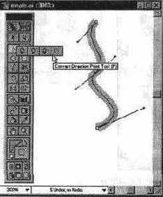 Кнопка инструмента Convert Direction