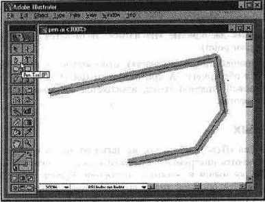 Создание контура из прямых сегментов