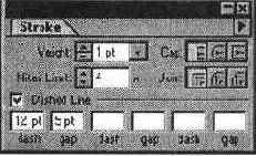 Палитра Stroke (Линия)