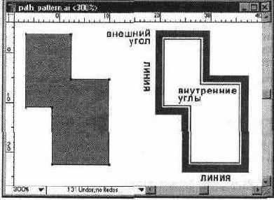 Исходный объект и декоративная