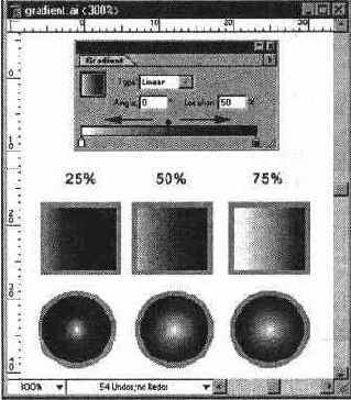 Смещение центральной точки и результаты