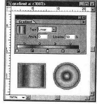 Многоцветные градиентные растяжки