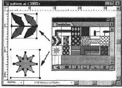 Элементы декоративной заливки