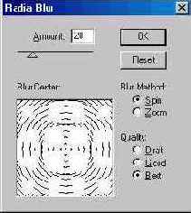 ������ Radial Blur