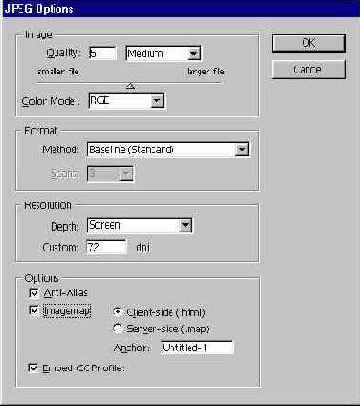 ��������������� ��������� � ������ JPEG