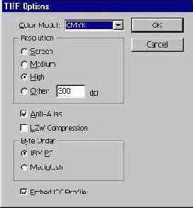 ��������������� ��������� � ������ TIFF