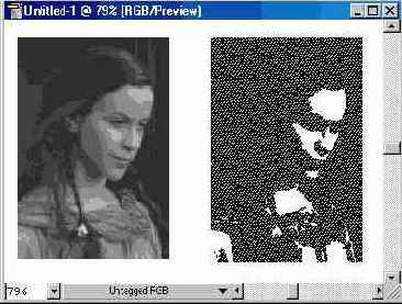 ������ Photo Crosshatch