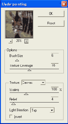 ������ Underpainting