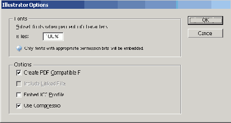 ��������� ���������� ����� � ������� Adobe Illustrator