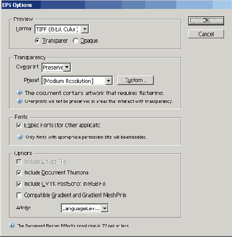 ���� �������� ������� EPS